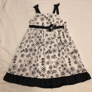 Young Hearts girls floral dress